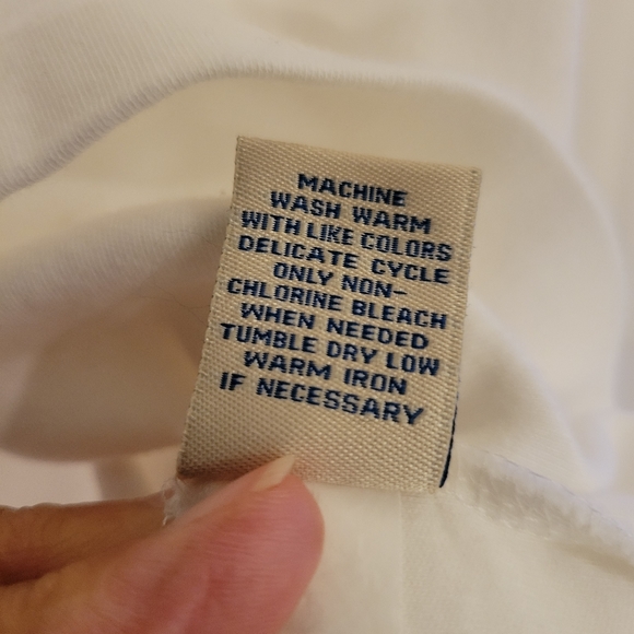 2 Falls Creek 100% Cotton 4X L/S Black and White Tees. - Picture 9 of 14